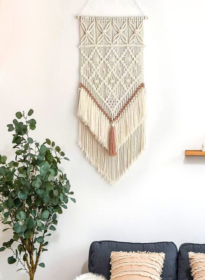 BMIDRUT Hanging Macrame Tapestry Dream Catchers Hand Woven Tapestries Boho Wall Art Decor Home Wall Decor Wall Pediment - Image 2